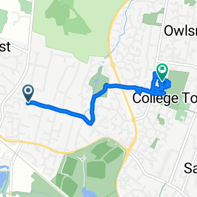 85A Wellington Road, Sandhurst to 28 Owlsmoor Road, Sandhurst