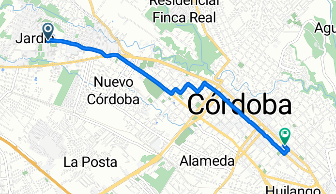 De Avenida Los Pinos, Fortín a Avenida 1 1906, Córdoba