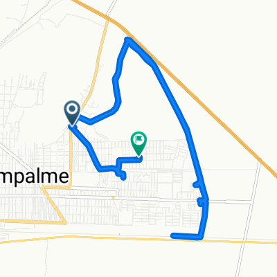 Calle Sexta 1023, Empalme to Calle América, Empalme