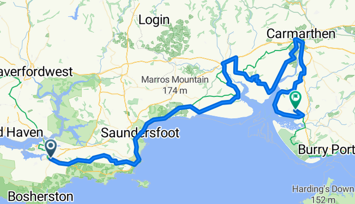 Wales Coast Leg 6 - Pembroke - Kidwelly
