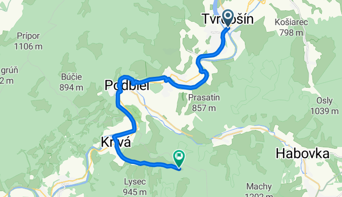 Tvrdošín - Nižná - Podbiel - Krivá