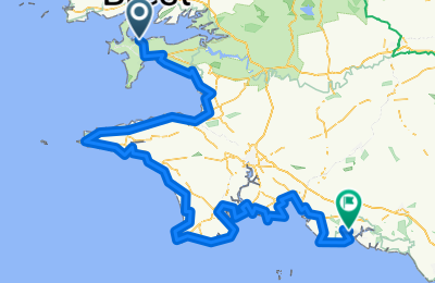 Route in der Bikemap App öffnen