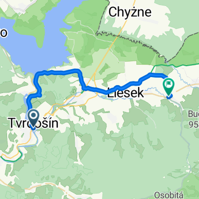 Tvrdošín - Ústie n.Pr. - Orav.Priehrada - Trstená - Vitanová