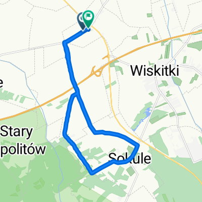 Cyganka 7–25, Wiskitki do Cyganka, Wiskitki