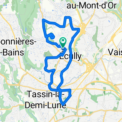 De 13A Chemin du Chancelier, Écully à 13A Chemin du Chancelier, Écully