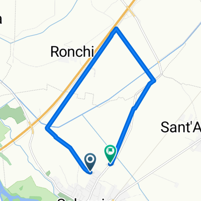 Da Via del Nocereto 11, Saluggia a Strada Provinciale per Cigliano, Saluggia