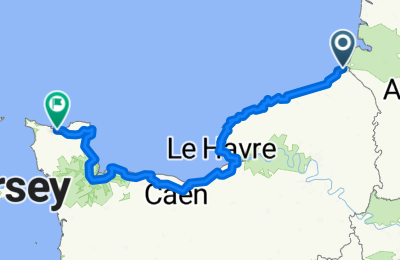 Route in der Bikemap App öffnen
