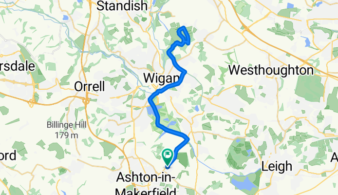 103 North St, Wigan to 101 North St, Wigan