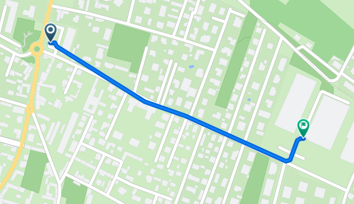 Da Via Nino Locarno 19/B, Samarate a Via Acquedotto 109, Samarate