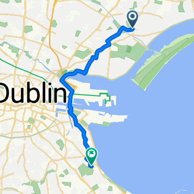 1 Ashcroft, Dublin 5 to Saint Vincent's Private Hospital, Herbert Ave, Dublin 4