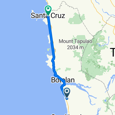 Route to Montevirgen, Santa Cruz