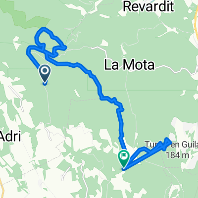 Sant Joan de Montbó - Golf Girona ( per corriols )