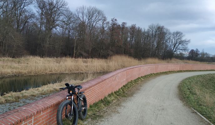 Foto 1 de la ruta de Bikemap "Wrocław - Szymanów - Wrocław - wałami"