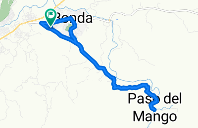 Route in der Bikemap App öffnen