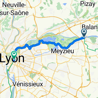 9: ViaRhôna de Jons à Lyon