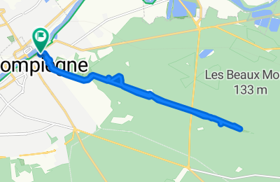 Route in der Bikemap App öffnen