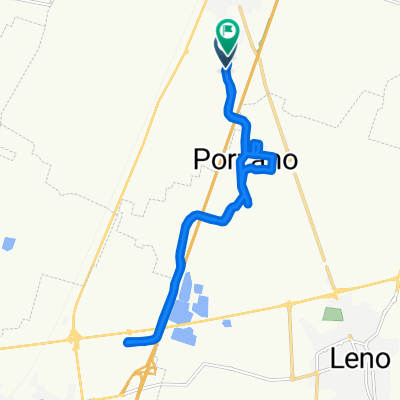 Da Via Porzano 4, Bagnolo Mella a Via Giuseppe Tovini 62–64, Bagnolo Mella