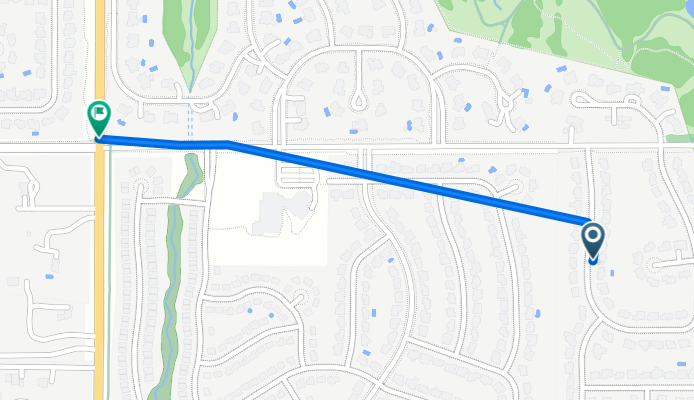 4203 S 174th St, Omaha to 4046–4088 S 180th St, Omaha