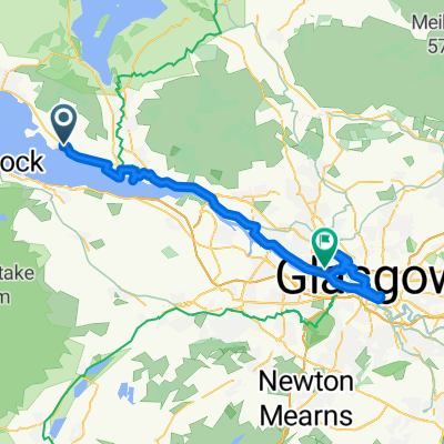 Cardross to Glasgow side trip