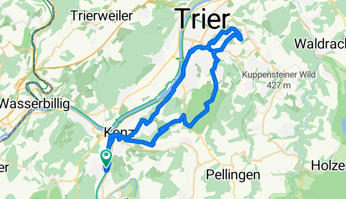 Johann-Morbach-Straße 1, Konz nach Johann-Morbach-Straße 3, Konz