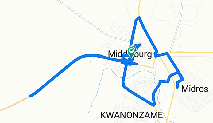 40 Van Reenen, Middelburg to 1 Roode, Middelburg