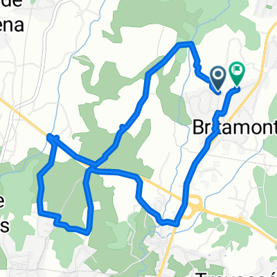 De Rua do Lago 54, Viseu a Rua Estrada Velha 3C, Viseu