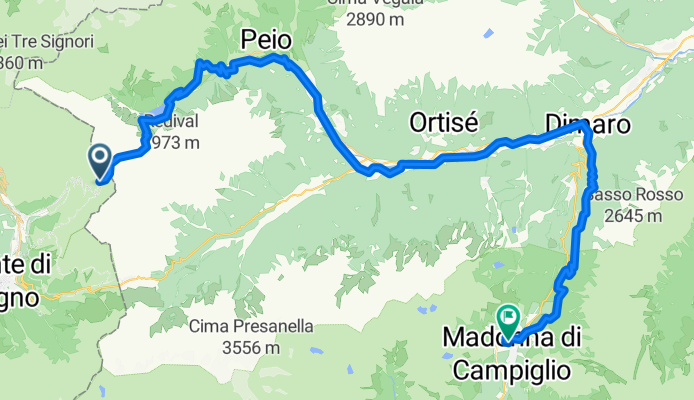 7. TEIL AT09: Refugio Bozzi - Madonna di Campiglio CLONED FROM ROUTE 314147