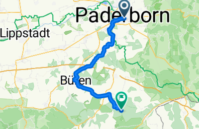 Route in der Bikemap App öffnen