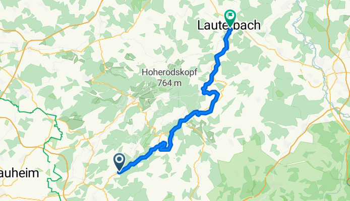 Etappe 102 Ortenberg . Lauterbach