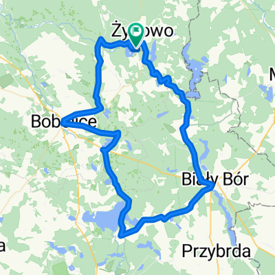 Góra Piaski - opuszcozny budynek - zamek Bobolice - elektrownia w Żydowie