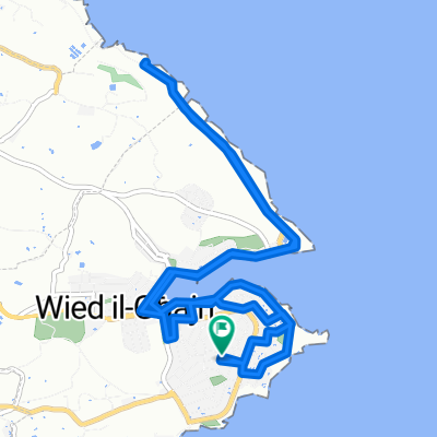 Weekend circuit halfway between M'Skala and Xghara