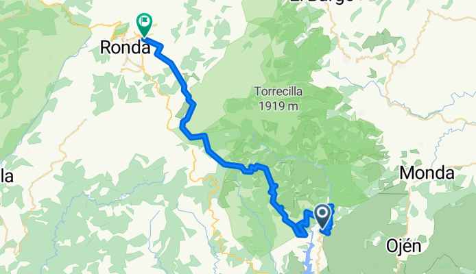 Istan Ronda menos desnivel