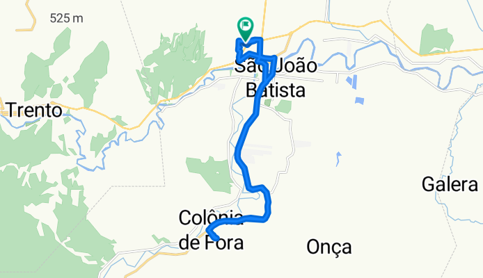 De Rua BL, 2–116, São João Batista a Rua BL, 2–116, São João Batista
