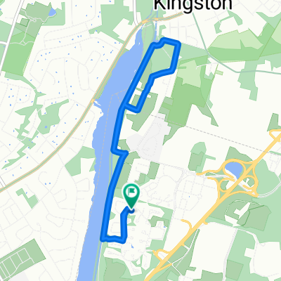 172 Sayre Dr, Princeton to 160 Sayre Dr, Princeton