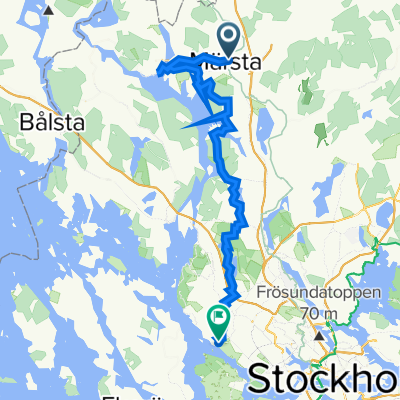 Märsta - Sigtuna - Hem via rosersberg + 11 km till Helenelund