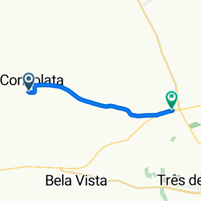 De Rua Nossa Senhora da Conceição, Três de Maio a Rodovia Oniro Solano Bones, Três de Maio