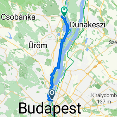 1 nap 57,6 kmBp-