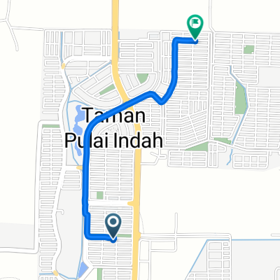 43, Jalan PI 6/7, Pulai to 38–74, Jalan PI 8/1, Pulai