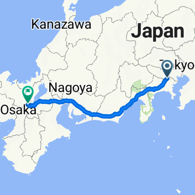 ２丁目 ２５, 川崎市 to ４４２−１, 京都市