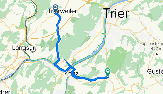 Niedermennig über Igel nach Trierweiler