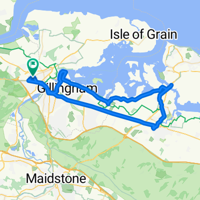 Strood to Sheppey, back via Sittingbourne