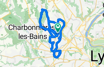 Route in der Bikemap App öffnen