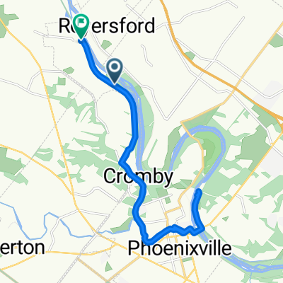 Gay Street 80, Phoenixville to Riverside Drive 4, Spring City