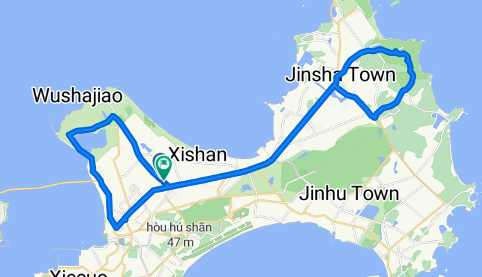 No. 40 Dinglin Road, Kinning Township to No. 2 Dinglin Road Lane 99, Kinning Township