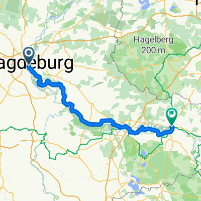Magdeburg - Wittenberg (Elberadweg) CLONED FROM ROUTE 129943