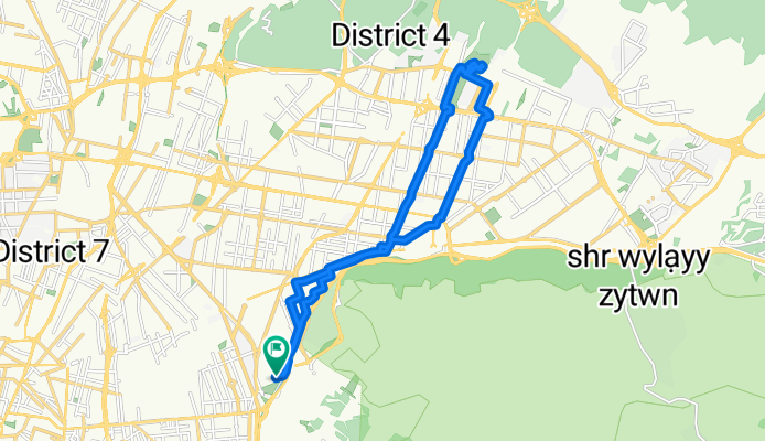 Itinéraire confortable en