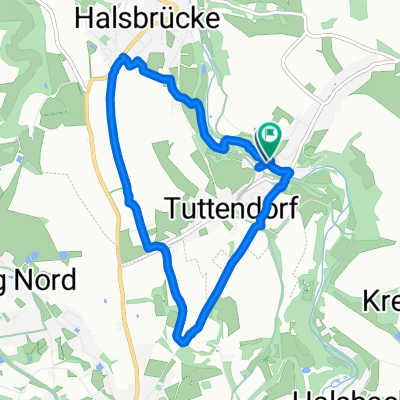 Muldenweg 6, Halsbrücke nach Tampel 14, Halsbrücke