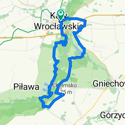 Kąty Wrocławskie Pętla Bielika