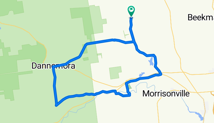 170 The Ninety Rd, Morrisonville to 170 The Ninety Rd, Morrisonville