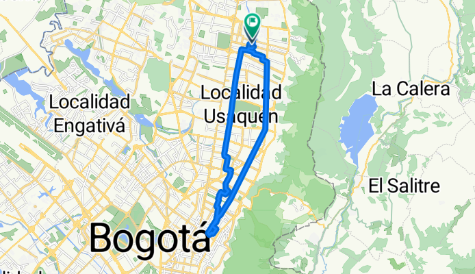 De Carrera 16A 161-59, Bogotá a Calle 163A 16A-34, Bogotá